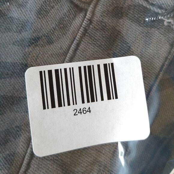 NWT Tinseltown Juniors Mid Rise Skinny Sz 1 Gray Zebra Jeans - Picture 11 of 12